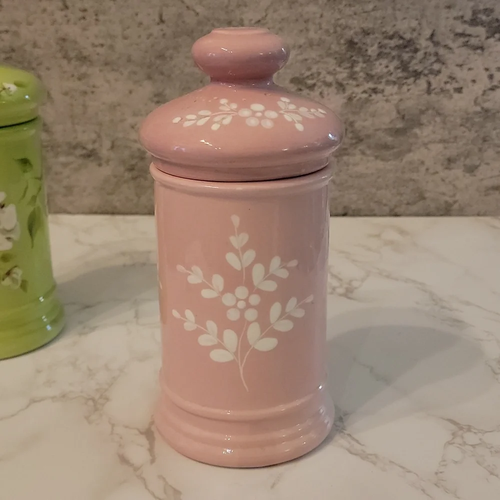 Vintage Vee Jackson california pottery jar & bonus FREE jar! - Picture 3 of 10